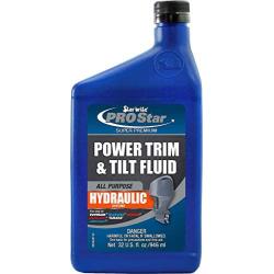 STAR BRITE Power Trim & Tilt Fluid - Formulated for Maximum Pump and Seal Life With Special Anti-Wear, Anti-Foam Additives, Superior Lubrication Additives and Corrosion Inhibitors