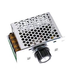 4000W 220V AC SCR Voltage Regulator Dimmer Electric Motor Speed Controller New
