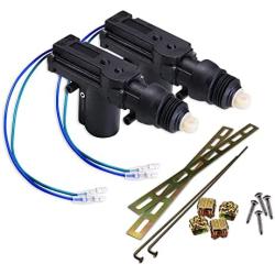 Zone Tech 2-Pack Car Universal High Power Door Lock Actuator - Premium Quality Heavy Duty Durable High Power Door Lock Actuator- 2 Pack