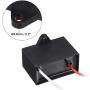 uxcell Ceiling Fan Capacitor CBB61 8uF 450V AC 2 Wires Metallized Polypropylene Film Capacitor 51x35x25mm for Electric Fan Pump Motor Generator 3Pcs