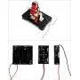 QWORK Electric Motor DC Motors Model, DIY Simple Project Assemble Kit DC 9V 12V for School Students Labs Physics Science Educational
