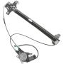 Front Left Driver Side Power Window Regulator with Motor for Ford E-150 E-250 Econoline E-350 E-450 E-550 Super Duty