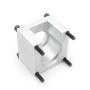 Nema23 Stepper Motor Mount Base 57 Stepping Motor Bracket Clamp Support Holder with 4pcs Installation Screws Aluminium Oxide for CNC Router Machine