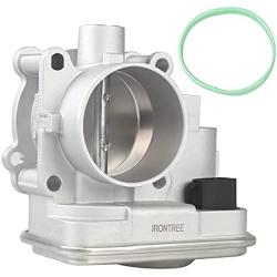 IRONTREE S20176 Professional Electronic Throttle Body Compatible with Dodge Avenger Caliber Journey, Jeep Compass Patriot, Chrysler 200 Sebring, 1.8L 2.0L 2.4L L4 Engine, OE Replacement # 4891735AC