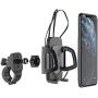 ZoliTime Bike Phone Mount, 360 Rotation Bicycle Phone Holder, Universal Motorcycle Handlebar Mount Compatible with iPhone 12 Pro/12 mini/Se/11 Pro Max/XR/XS Max/8, Galaxy S20, 4.0