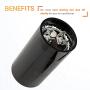 Canamax Premium 270-324 Mfd uF 110-125VAC Round Motor Start Capacitor 50/60 Hz AC Electric - Exact Fit for OEM Single Phase Motor Capacitors Condenser Straight Cool or Heat Pump Air Conditioner
