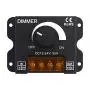 RGBZONE 12V-24V DC 30A LED PWM Dimmer Controller ON/Off Switch with Metal Shell for Single Color LED Strip Lights Ribbon