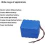 Wnicek 72V 60V 48V 36V 24V 12V E-Bike Lithium Battery 20Ah 15Ah 10Ah 8Ah Lithium-ion Battery Pack Fit for Scooters Electric Motorcycles Electric Tricycles with BMS + Charger