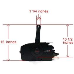 The ROP Shop | Remote Control with 15ft. Harness, 14 Pin Connector for Mercury 881170A13 Engine