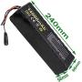 Jieoto E-Bike Battery Pack 48V 14000mAh Electric Bike Lithium Battery Rechargeable Waterproof Battery Pack with 54.6V Charger Fit for 1000W 750W 500W 350W 250W 200W Motor