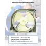 DA97-15765A DA97-15765C Refrigerator Condenser Fan Motor Assembly, DA97-12842A Compatible with Samsung Such as RH22H9010SR, RF23HTEDBSR, RF263BEAEBC, RF24FSEDBSR, RH25H5611BC