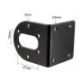 uxcell 37mm Diameter DC Gear Motors Mounting Bracket, Gearbox L-Shape Fixed Seat, Gear Reduction Motor Holder