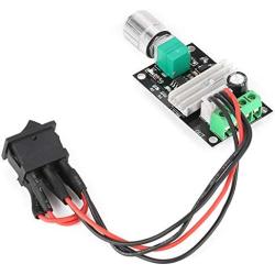 FTVOGUE FTVOGUE PWM Motor Speed Control Reversible Controller Regulator with Switch DC 6V 12V 24V,Automated Industry
