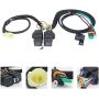 Shift Wiring Harness Compatible with Honda ES Shift Kit Foreman 450 ES 98-04,Angle Sensor Computer Bypass kit Harness, Shift Harness,Vanshly (Honda ES Foreman 450)
