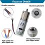 287298 RV in-Wall Slide-Out Motor (OEM), 500:1 High Torque Gear Ratio, Compatible with lippert Schwintek in-Wall Slide System (Three Year Warranty) …