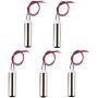 BOJACK 5PCS 7x25mm DC Coreless Motor Built-in vibration Waterproof 1.5-3v 8000-16000RPM Motor For electric toothbrush
