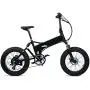 Jieoto 36V 10AH 12AH Ebike Battery Lithium Li-ion Folding Bike Replacement Battery Pack with BMS Protection Board Charger, for Electric Bicycle 250W 350W 500W Motor