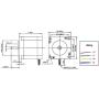 RATTMMOTOR 4 Axis USB Mach3 CNC Controller Kit Nema23 Stepper Motor Single Shaft 76mm 270Oz-in 3A 1.8Nm+CNC Motion Control Board Signal Output 0-10V+TB6600 Driver 4A+350W 24V DC Switch Power Supply