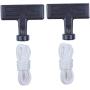 2 x Recoil Starter Pull Handle Grip & Rope Kit for Honda GX160 GX200 GX120 GX110 Engine Motor Trimmer Brush Cutter 28461