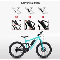 Jieoto Electric Bike Batteries 36V 8AH 10AH 12.5AH 15AH Battery Bike Lithium Battery Pack with BMS Protection Board and 2A Charger for 250W/350W/500W/750W Electric Lithium Bike Battery Motors