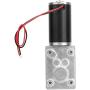 Motor High Torsion Speed Reduce Electric Gearbox Motor Reversible Worm Gear Motor 8mm Shaft Permanent Magnet Controls Power Tool Replacement Parts 24V(70RPM)