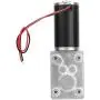 Motor High Torsion Speed Reduce Electric Gearbox Motor Reversible Worm Gear Motor 8mm Shaft Permanent Magnet Controls Power Tool Replacement Parts 24V(70RPM)