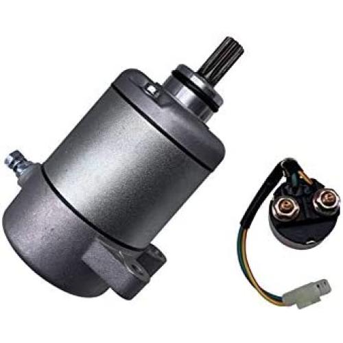 Hity Motor 18607 Starter & Relay Solenoid Fit for Honda Trx350 Trx-350 TRX 350 Fourtrax Rancher 2000-2006 31200-HN5-671 31200-HN5-A81 31200-HN5-M01