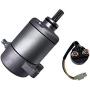 Hity Motor 18607 Starter & Relay Solenoid Fit for Honda Trx350 Trx-350 TRX 350 Fourtrax Rancher 2000-2006 31200-HN5-671 31200-HN5-A81 31200-HN5-M01