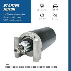 Starter Motor Fit for 2005 Kohler Courage Engines 20HP 23HP 25HP 27HP with Replace OE # 32-098-01 32-098-01S 32-098-03 32-098-03S 32-098-04 32-098-04S