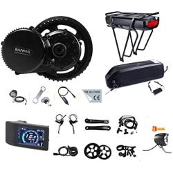 BAFANG BBS02B 48V 750W Mid Drive Motor with Battery Optional and LCD Display Electric Bike Part and Accessories 8FUN DIY Ebike Conversion Kits