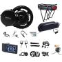 BAFANG BBS02B 48V 750W Mid Drive Motor with Battery Optional and LCD Display Electric Bike Part and Accessories 8FUN DIY Ebike Conversion Kits