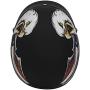 VCAN Cruiser Patriotic Eagle USA Graphics Motorcycle Half Helmet