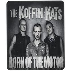 Koffin Kats Born of The Motor Gaming Mouse Pad Multi-Code Durable Mouse Pad for Laptop Computer Office 7 X 8.6 in