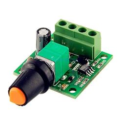 2A Max Output Current Adjustable Voltage DC 18V 3V 5V 6V 12V Low Voltage DC Motor Speed Controller