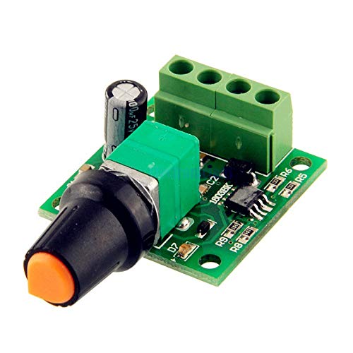 2A Max Output Current Adjustable Voltage DC 18V 3V 5V 6V 12V Low Voltage DC Motor Speed Controller