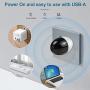 DIDseth Voice Remote Control，Universal Infrared, Intelligent Hands-Free Noise Reduction Design Voice Control, No WiFi or Bluetooth Required, Smart Voice Controlling Air Conditioners & Fans, Lights