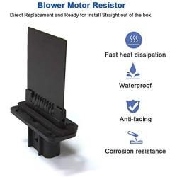 HVAC Blower Motor Resistor Fits Ford Expedition, Escape, F150, F250, F350 Super Duty, Mustang, Lincoln Mark LT, Mercury Mariner Replaces # 3F2Z-18591-AA, YH-1715