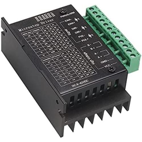 SUTK TB6600 Stepper Motor Driver Nema23 Nema17 4A DC9-42V for NEMA23 Motor CNC Router Controller 3D Printer Motor Drive (Color : TB6600 Driver)