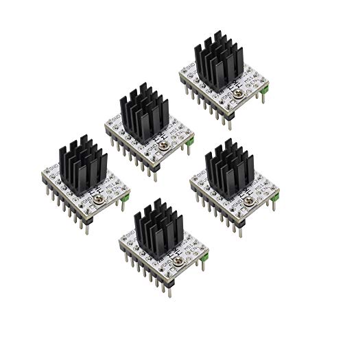 5pcs MKS 3D Printer 2208 TMC2208 Stepper Motor Driver V2.0 StepStick Ultra Silent Compatible with MKS SGen L Gen L Robin Nano, SKR 1.3/1.4 Controller Board