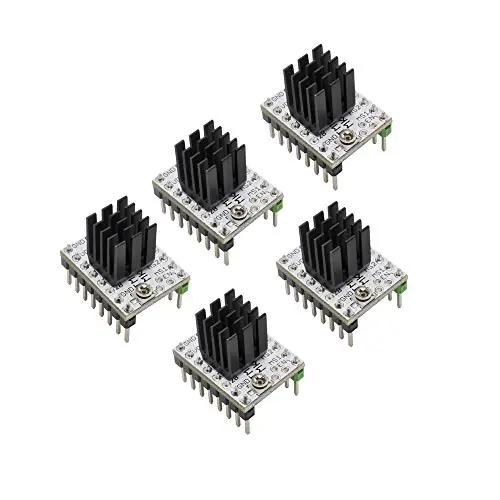 5pcs MKS 3D Printer 2208 TMC2208 Stepper Motor Driver V2.0 StepStick Ultra Silent Compatible with MKS SGen L Gen L Robin Nano, SKR 1.3/1.4 Controller Board