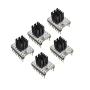 5pcs MKS 3D Printer 2208 TMC2208 Stepper Motor Driver V2.0 StepStick Ultra Silent Compatible with MKS SGen L Gen L Robin Nano, SKR 1.3/1.4 Controller Board