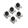 5pcs MKS 3D Printer 2208 TMC2208 Stepper Motor Driver V2.0 StepStick Ultra Silent Compatible with MKS SGen L Gen L Robin Nano, SKR 1.3/1.4 Controller Board