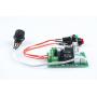 KNACRO PWM DC Motor Controller SRA-05VDC-CL10A 6-30V 6V 12V 24V 10A Electric Pusher Motor Speed Controller Forward/Reverse Maximum Power 200W