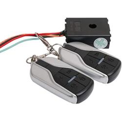 Garneck Motorcycle Anti Theft Security Alarm System with Double Remote Waterproof for 48V 60V 64V 72V Scooter Bicycle - Remote Control Random Style