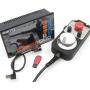 4 Axis 500KHz Linkage Offline Motion Controller System PLC Control G code+100 Pulse Handwheel MPG with Emergency Stop for CNC Router Engraving Milling Lathe Machine RMHV3.1