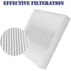 2 Pack White FD285 Cabin Air Filter Replacement for CF10285,CP285,Not Fit 2016 Prius
