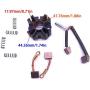 Boat Motor 66T-81840-00 Brush Holder for Yamaha Outboard Engine Starter Motor 40HP Enduro E40X E40XMH 40XWT 40XWH