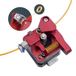 HKWANTAT Dual Gear Extruder, Ender 3 v2 Upgrades Motor Shaft>20mm, Compatible with Ender 3 5 Pro CR-6 se Series 3D Printer TPU Filament Drive Feed