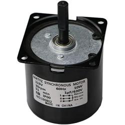 60KTYZ Synchronous Gear Motor 30RPM Dual Bearing AC Motor CW/CCW Control 115V 60Hz 10W
