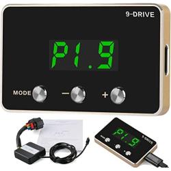 WonVon Throttle Response Controller,9 Drive 9-Mode Universal Electronic Throttle Controller For Dodge RAM Ford Honda Chevrolet(Green)